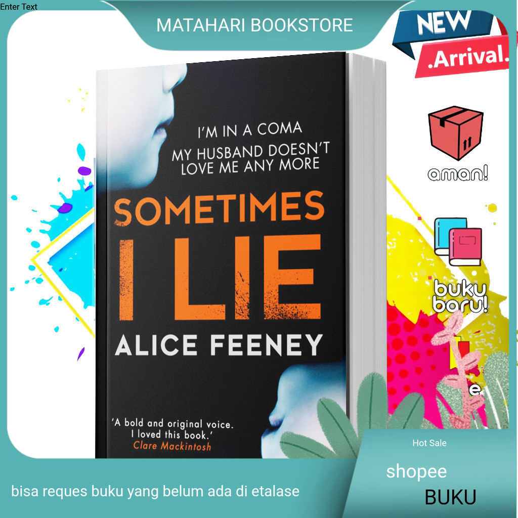 Buku Sometimes I Lie - Alice Feeney