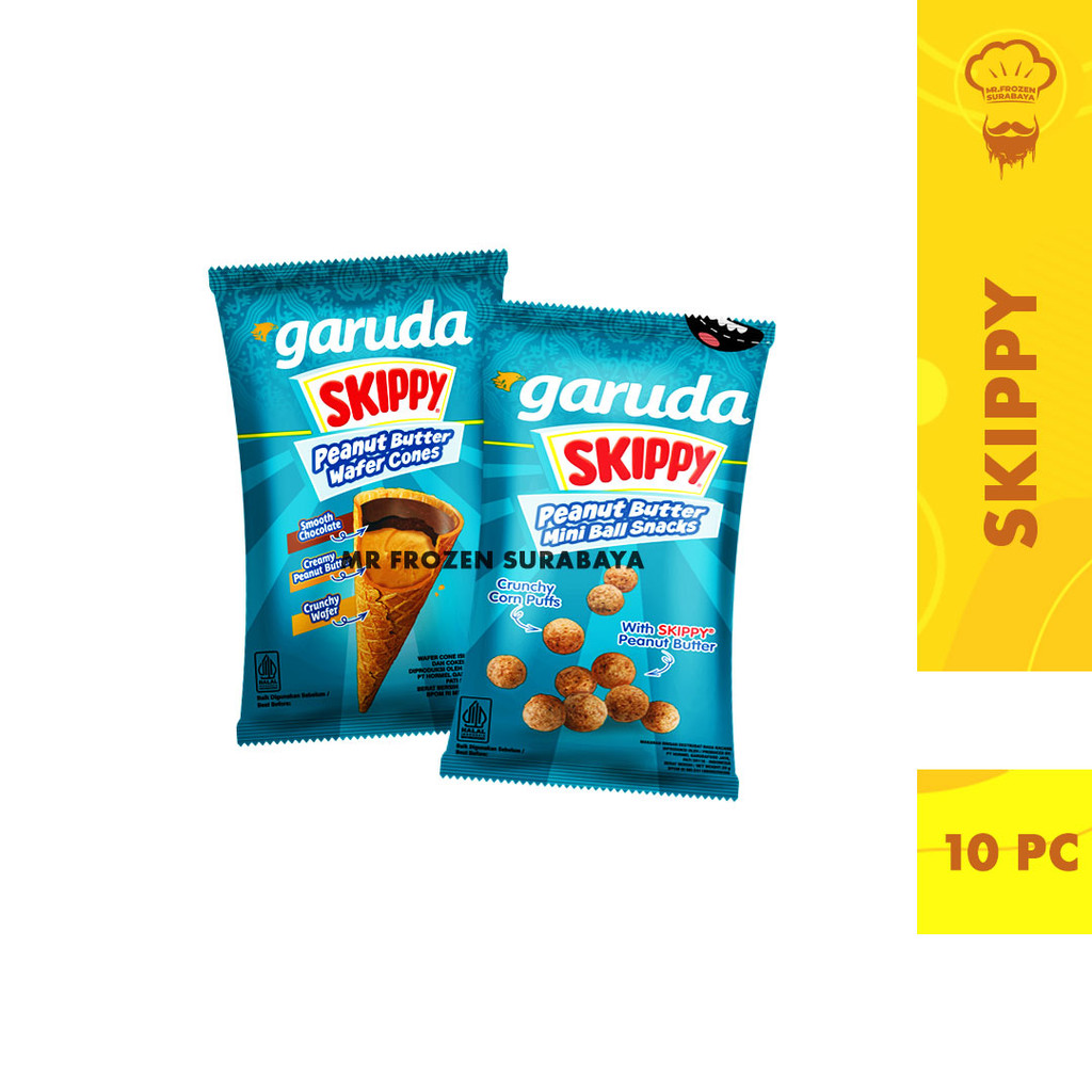 

Garuda Skippy Peanut Butter Mini Ball 20gr x 10 Pc