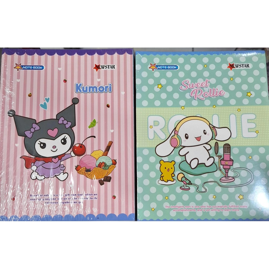 

Buku Tulis Kuromi Sanrio 38 Alfa / Newstar isi 10pcs