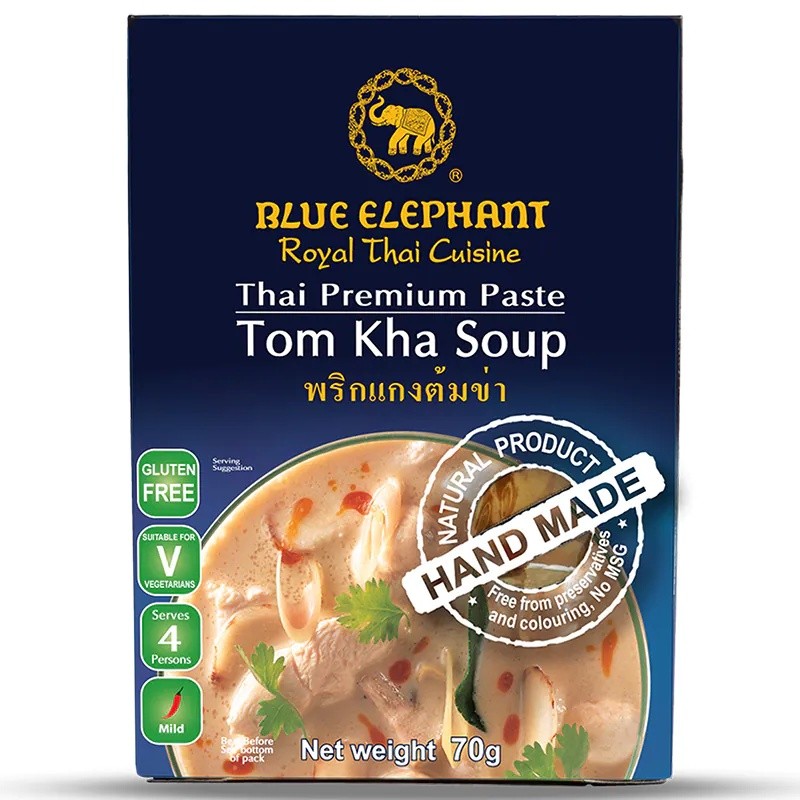 

Bumbu Blue Elephant Tom Kha Thai Premium Paste 70 Gram