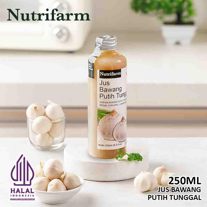

NUTRIFARM JUS BAWANG PUTIH TUNGGAL 250 ML