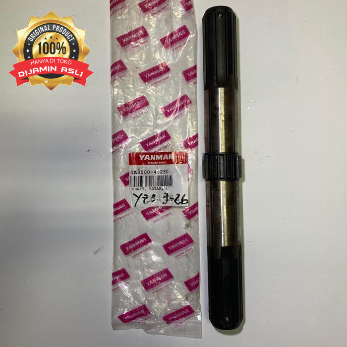 Shaft Rotary Yanmar YZC 9-26 Original DIJAMIN ASLI YANMAR