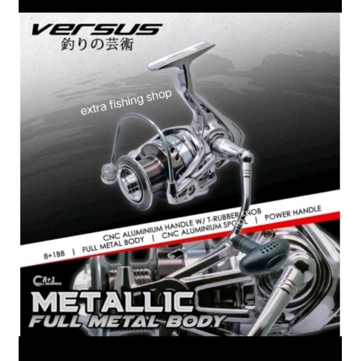 Reel Spining Versus Metalic metal body 2000 3000 4000 6000