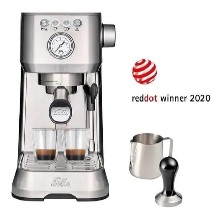 New SOLIS Barista Perfetta Plus 1170 Mesin Kopi Espresso Garansi Resmi - Silver