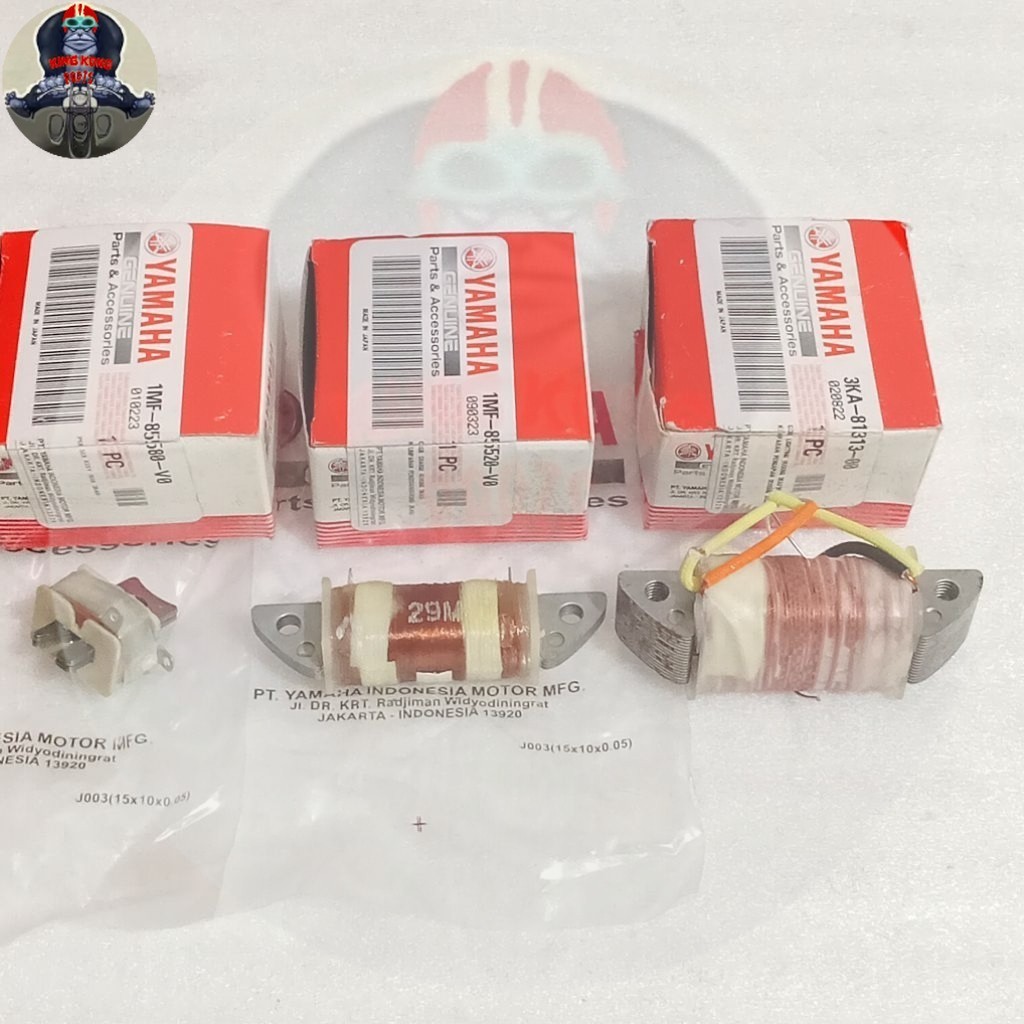 Spul Lampu CDI Pengapian Pulser Set Assy Rx King RXS original 3KA-81313-00 1MF-85520-V0 1MF-85580-V0