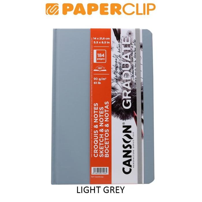 

TERLARIS! SKETCHBOOK CANSON GRADUATE NOTES 14X21 HARD COVER - 31200L043 D BL