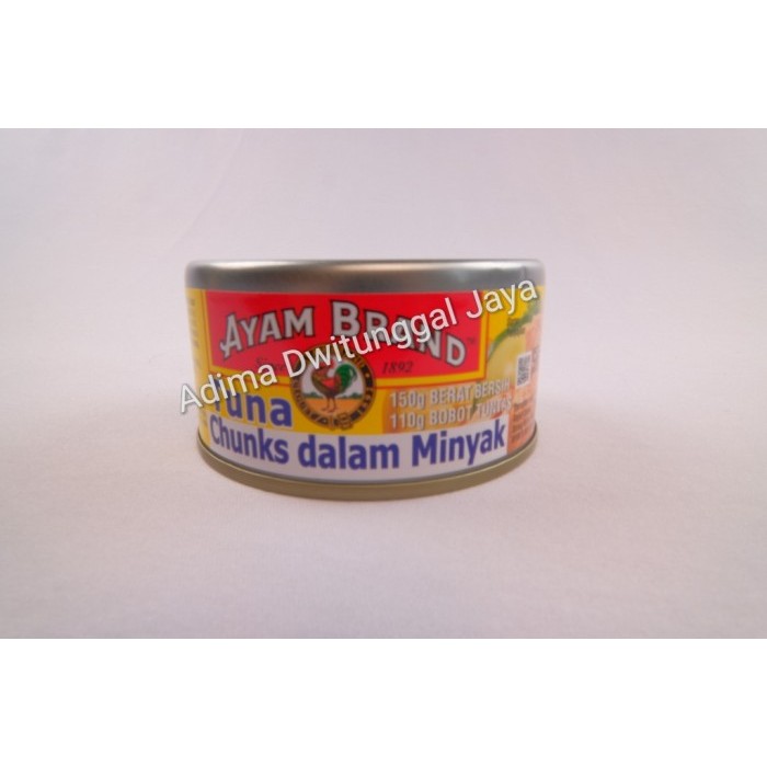 

Ayam Brand Tuna Chunk in oil 150gr