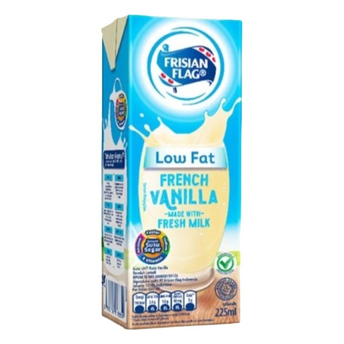 

Frisian Flag Susu Cair Low Fat Vanilla 225Ml