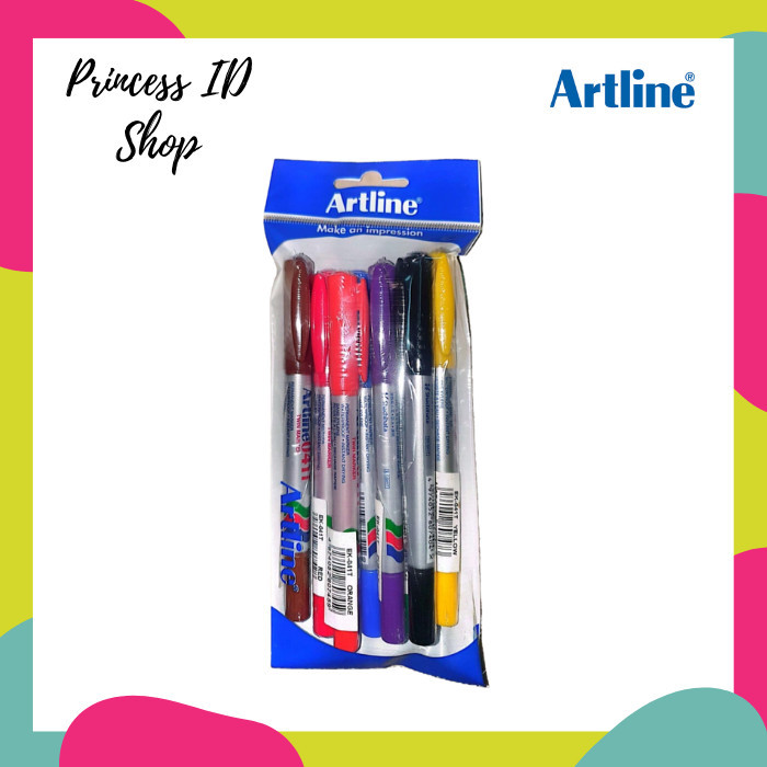 

[New Arrival] ARTLINE SPIDOL PERMANENT MARKER EK-041T SET 8PCS