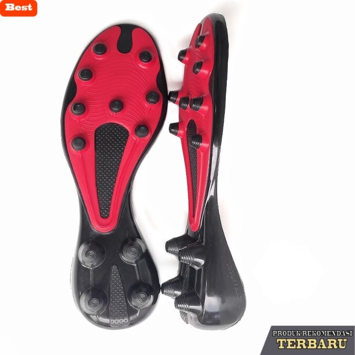 rekomendasi sepatu bola untuk kaki lebar Outsole Adidas Black Red Sol Sole Alas Sepatu Bola Sepatu S