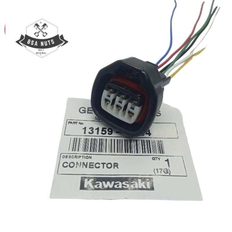 BSA SOKET KOSONG PIN 6 ORI SOKET CDI KAWASAKI NINJA SATRIA MOBIL MOTOR UNIVERSAL ori