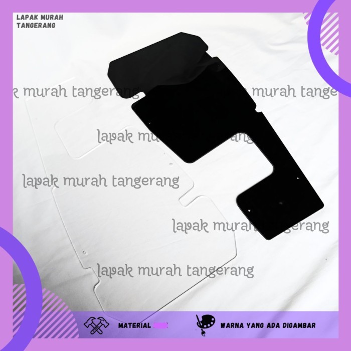 MIKA KOLONG MP MONO AKRILIK MP NEW COVER PELINDUNG TUTUP KOLONG MOTOR MEGAPRO