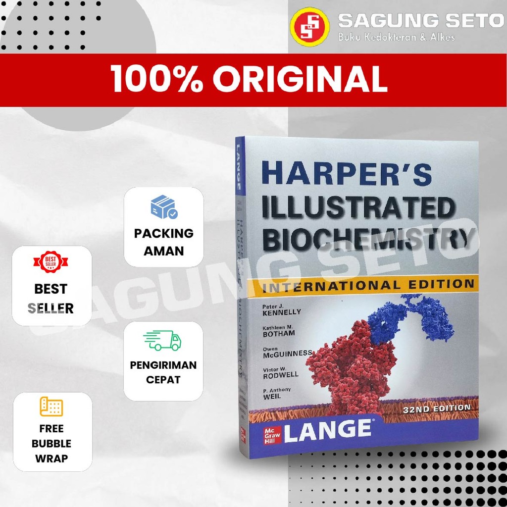 HARPERS ILLUSTRATED BIOCHEMISTRY 32 EDITION / BIOKIMIA HARPER