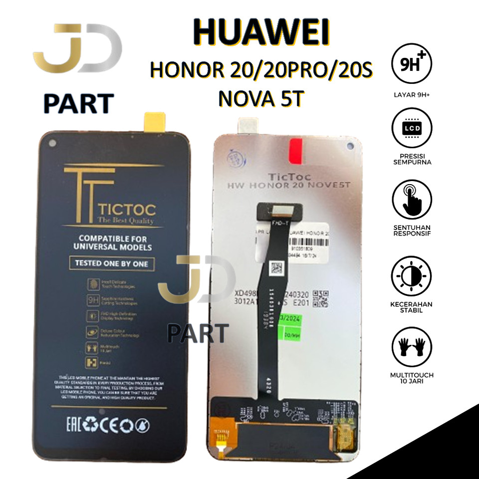 LCD TOUCHSCREEN HUAWEI HONOR 20/20 PRO/20S/NOVA 5T ORIGINAL