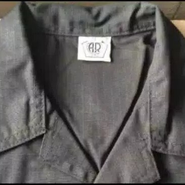 laris -Baju Setelan Seragam PDL Hitam Brimob. Kualitas8 barang terbaik  - XXXL