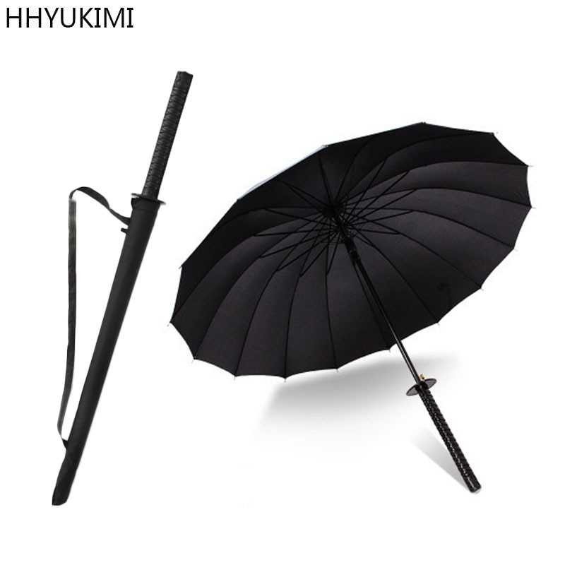 Payung Model Pedang Katana Samurai Jepang 24 Bone 105cm / Japanese Creative Sword Samurai Umbrella /