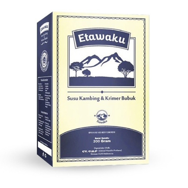 

Susu Kambing Etawaku PLATINUM ORIGINAL - Sangat Baik Untuk Kesehatan Isi 200gr