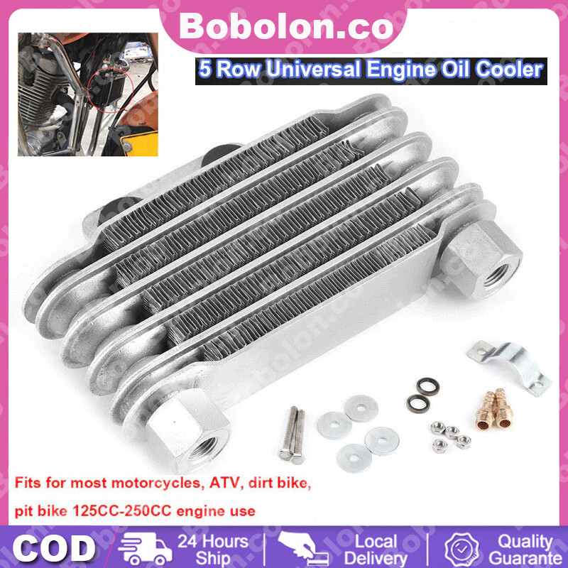 【Ready Stok】Motorcycles Oil Cooler Satria Fu Beat Karbu Pengganti Radiator Pendingin Oli Mesin 5 Bar