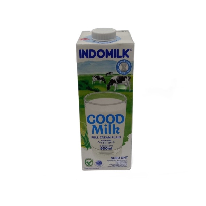 

INDOMILK UHT GOOD MILK FULL CR 950ML