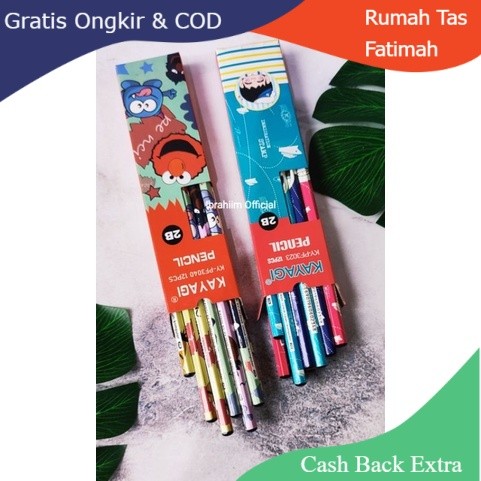 

Promo (ECER) PENSIL TULIS 2B KAYAGI ECER KARAKTER LUCU By Rumah Tas Fatimah