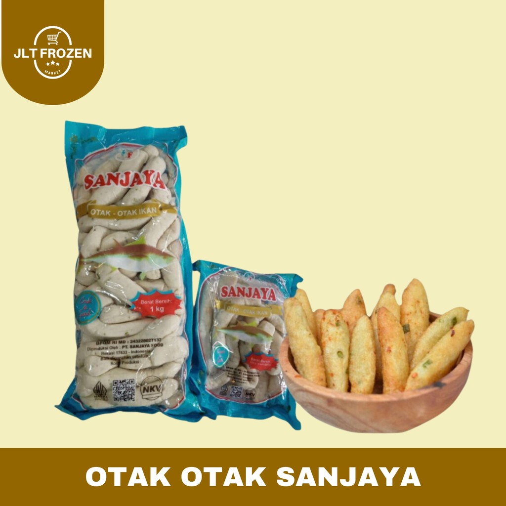 

Otak Otak Sanjaya / Otak Otak Ikan Sanjaya Kemasan 200gr Dan 1Kg Exp 7Bulan