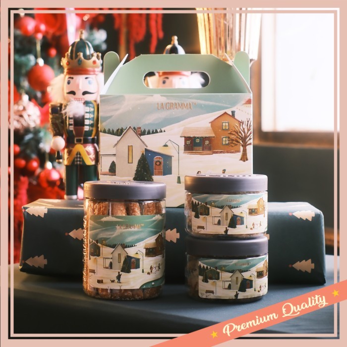 

Hampers Lebaran Unik Lucu Murah Keren buat Pacar / hampers natal imlek lebaran double handle kue kering cookies lebaran - 4 kecil, random