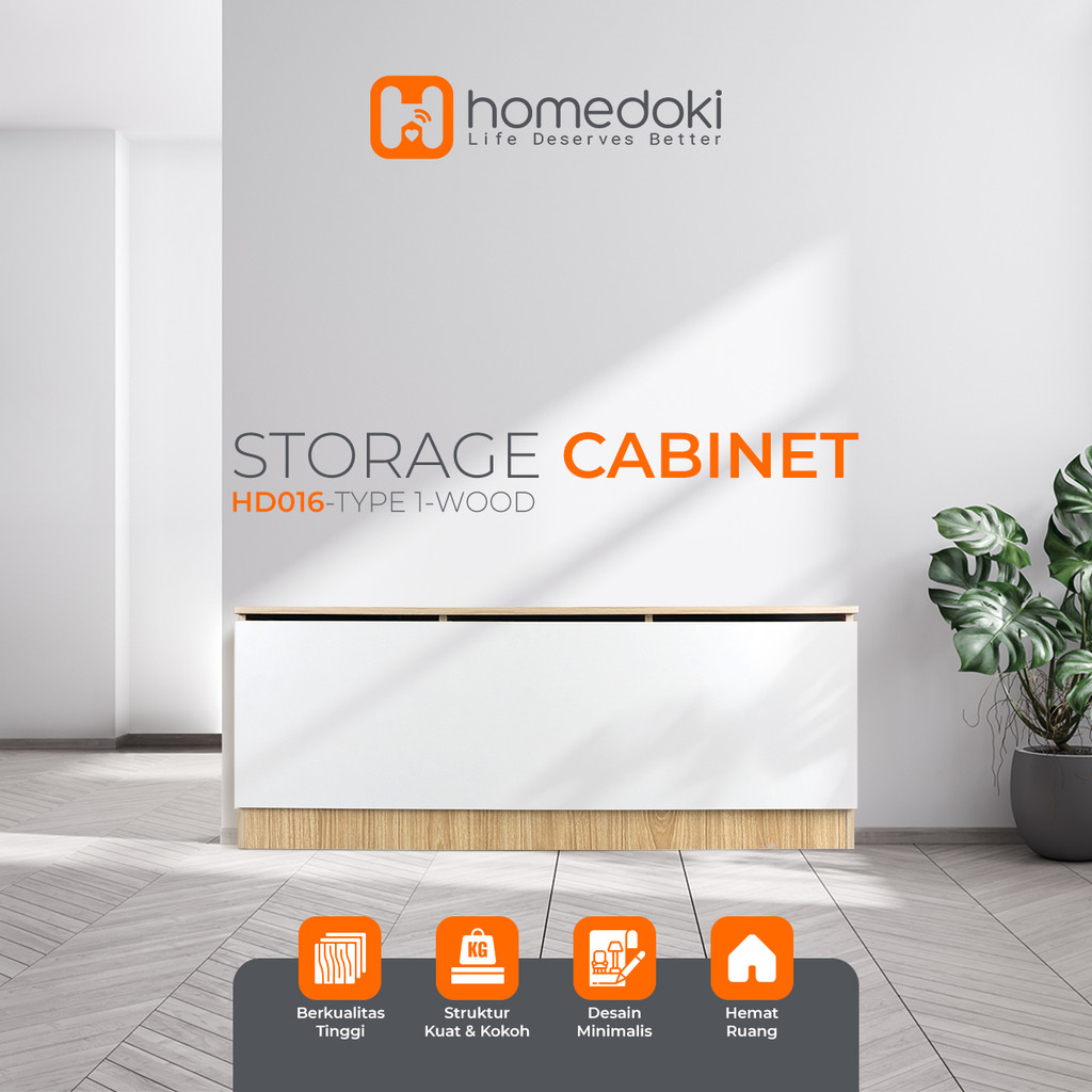 Lemari Kabinet / Lemari Kayu / Lemari Kecil / Lemari Multifungsi