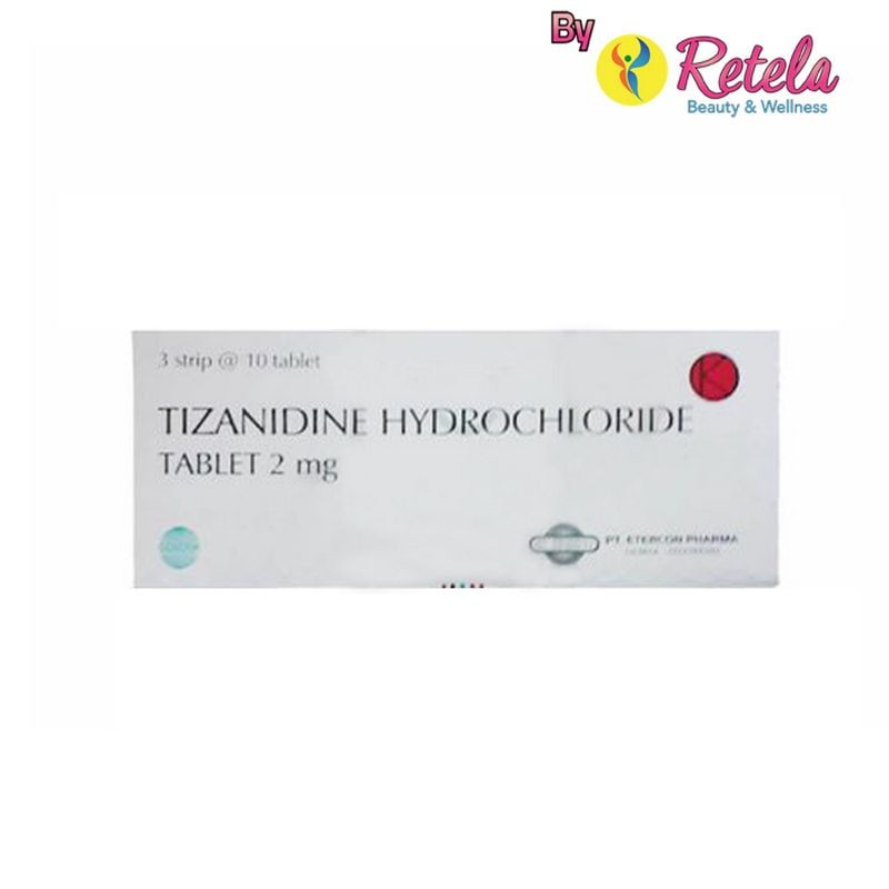 TIZANIDINE 2MG BOX 30 TABLET