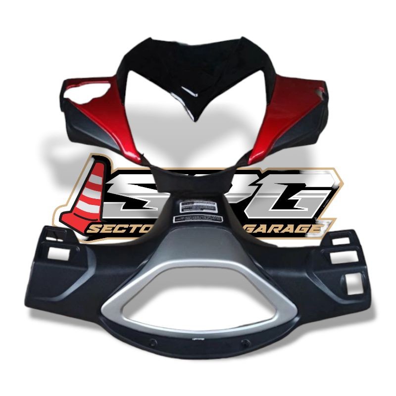 Batok Depan Belakang Supra X 125 New Batok Depan Supra X 125 Batman Merah Maron Batok Belakang Supra