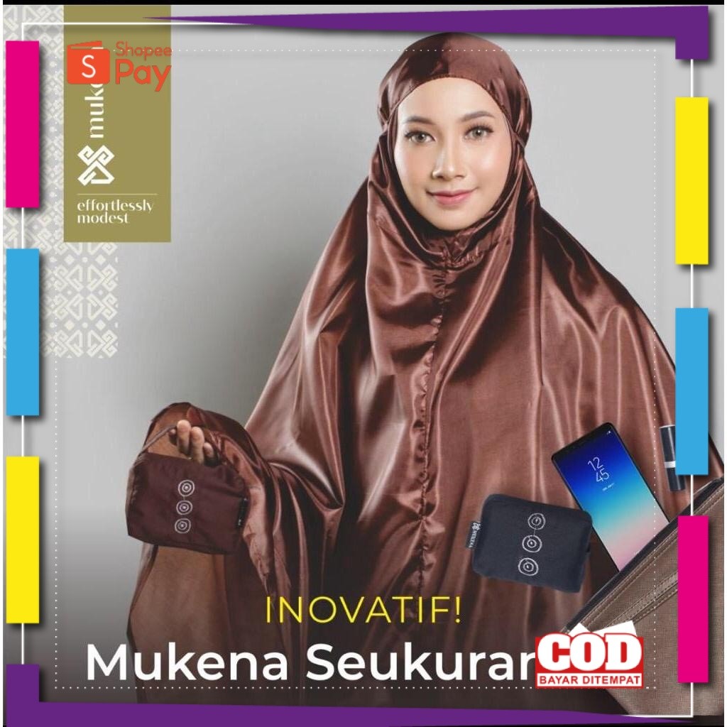 [PREMIUM ORIGINAL] MUKENA KARITA TRAVELING MINI TERKECIL / MUKENA TRAVEL SEUKURAN HP / MUKENA REKOR 