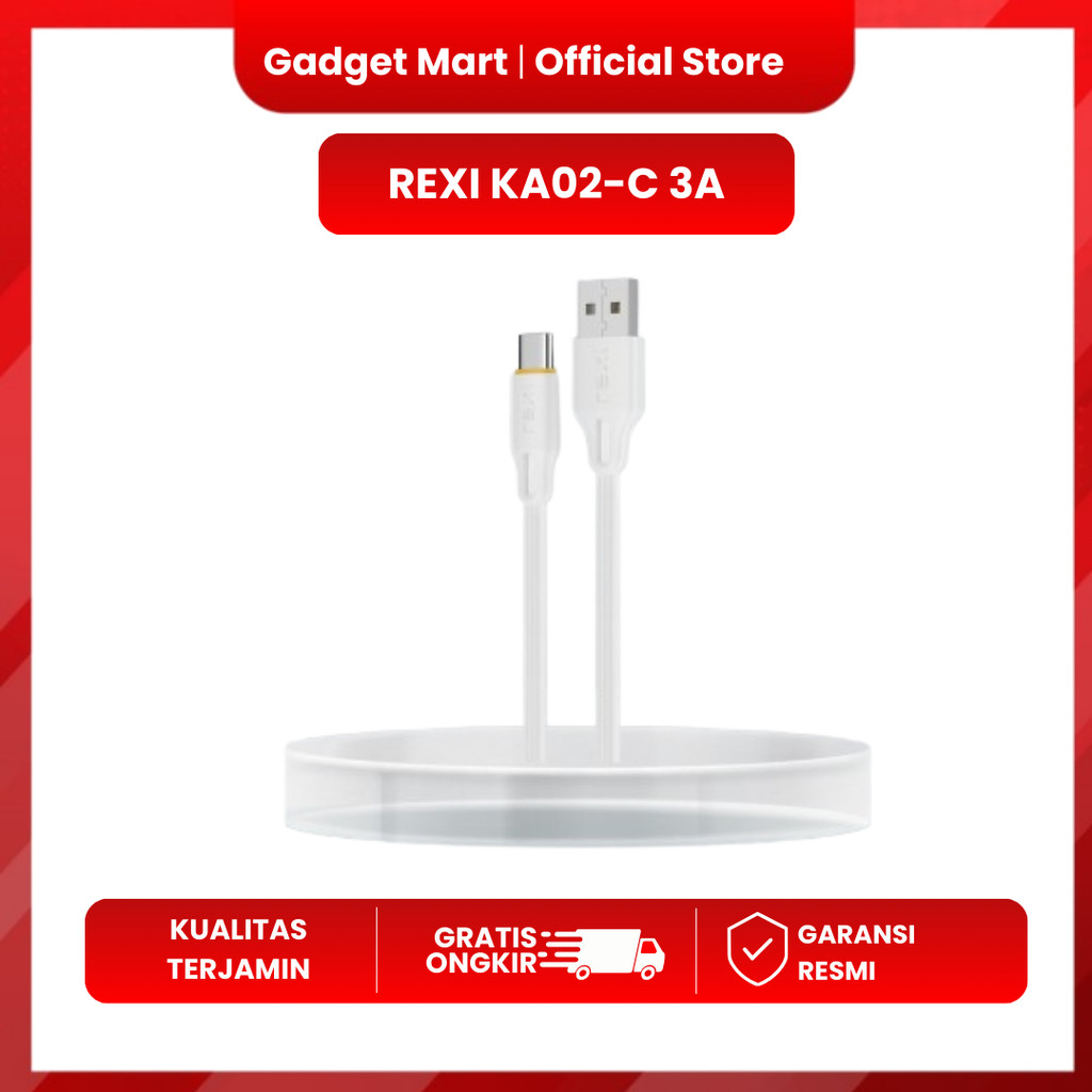 Kabel Data Type C | Rexi KA02-C 3A