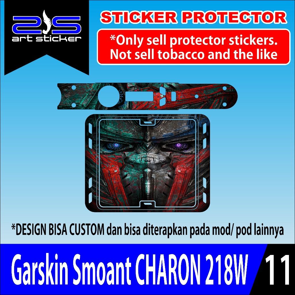 

StikerCharont TC 218 Optimus UV Printing garskin premium