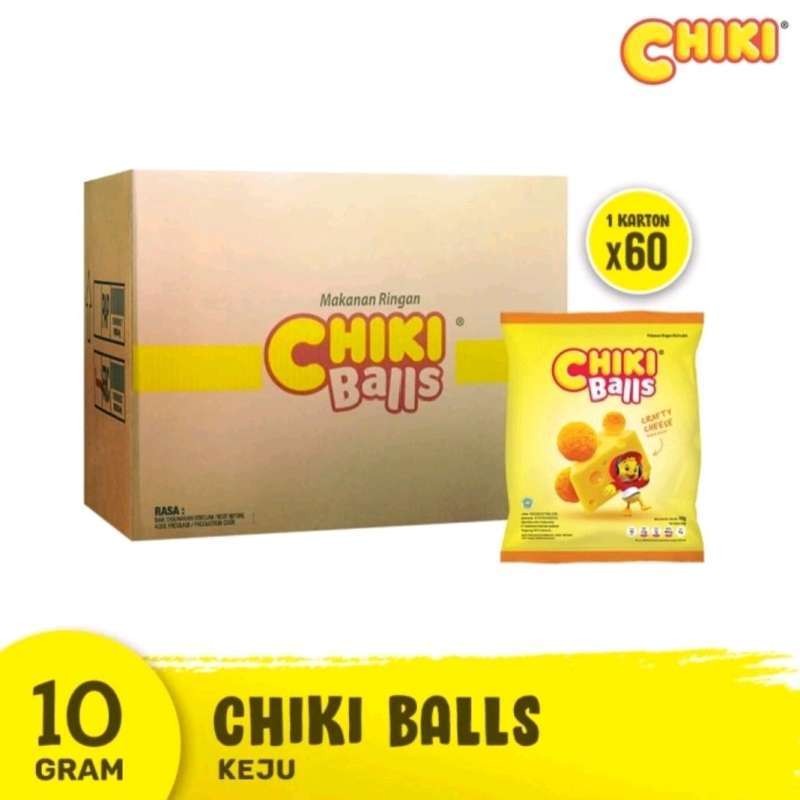 

Chiki Balls Keju 1 Karton (60 x 10gr)