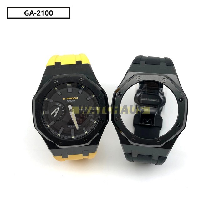 TALI BEZEL RUBBER STRAP CASE STAINLESS GA2100 GA-2100