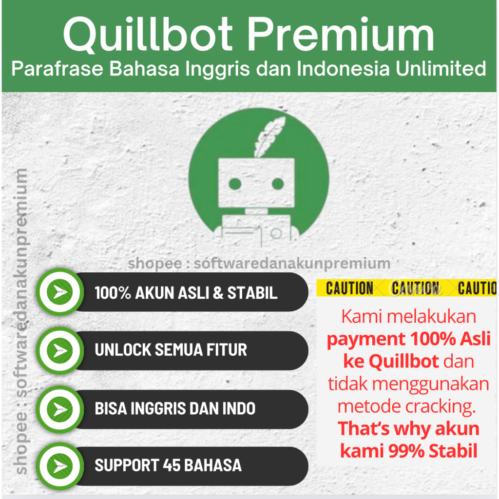 Software QUILLBOT Untuk Parafrase