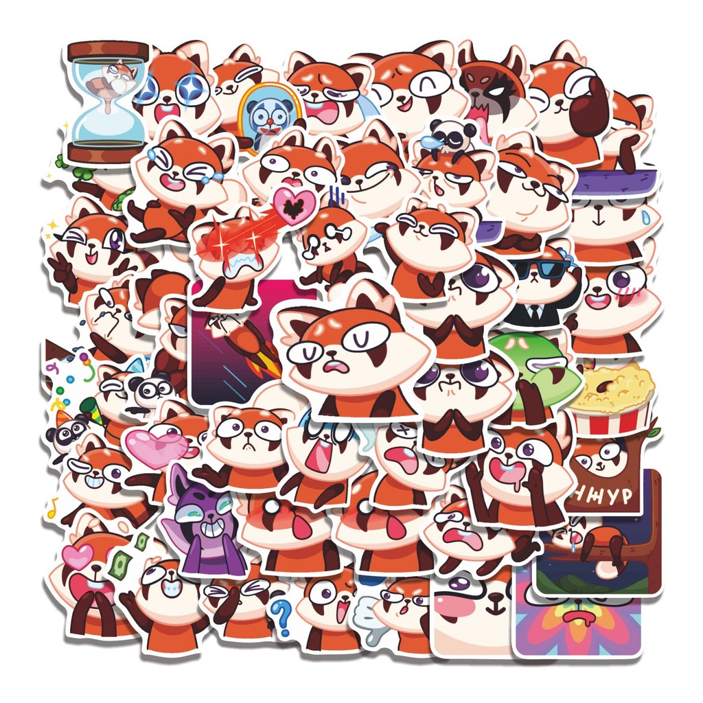 

COD 50 Pcs Stiker COCO Lucu Anti Air Untuk Dekorasi Notebook Sepeda Skateboard Handphone DIY