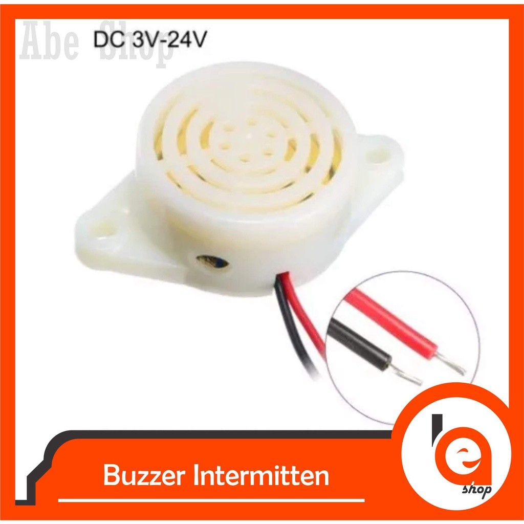 Buzzer PUTUS-PUTUS Intermittent Alarm 3-24v Active BUZZER SFM 27 II Speaker 5v 9v 12v Abe