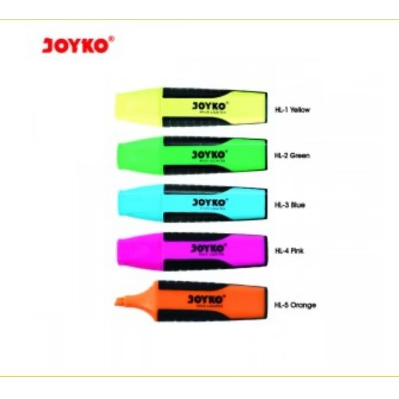 

D3W! Joyko Highlighter - ISI 10 PCS / Pack