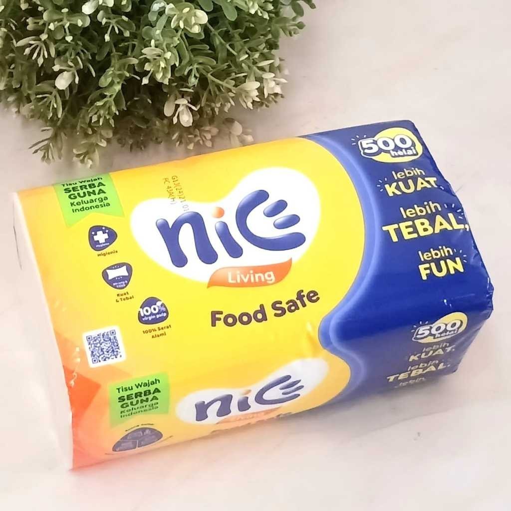JA NICE500 TISSUE NICE 500 HELAI TISU NICE FACIAL TISSUE 500HELAI 2PLY TISUE NICE 500 LEMBAR TISSU