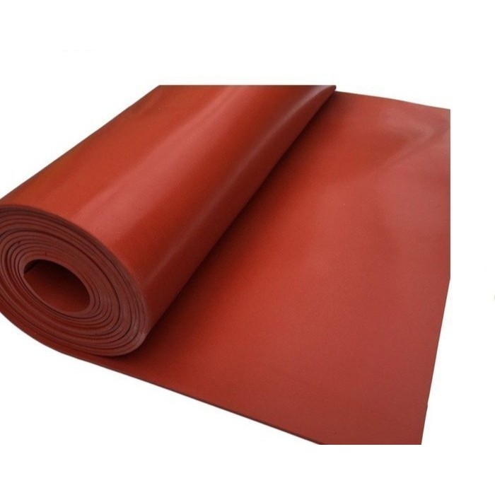 

Silicone Rubber Sheet Merah 2mm x 10cm x 100cm