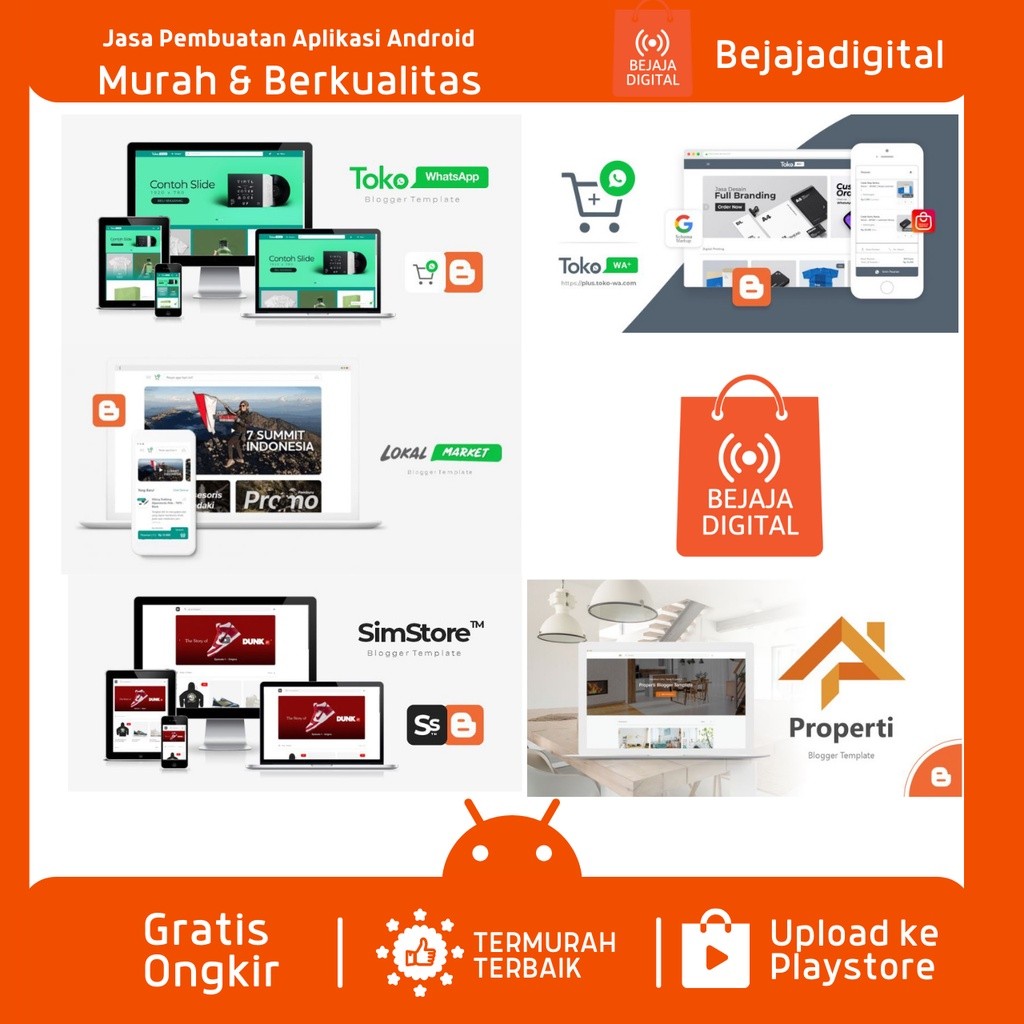 Jasa Pembuatan Aplikasi Android Toko Online Whatsapp