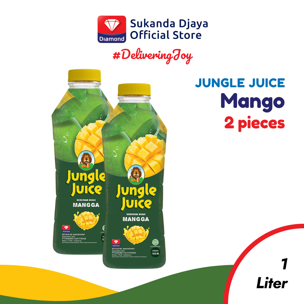 

Jungle Juice Mango 1 L - Twin Pack