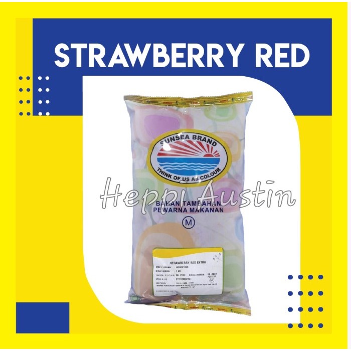 

Pewarna Makanan Merah Strawberry Red Extra 1 KG