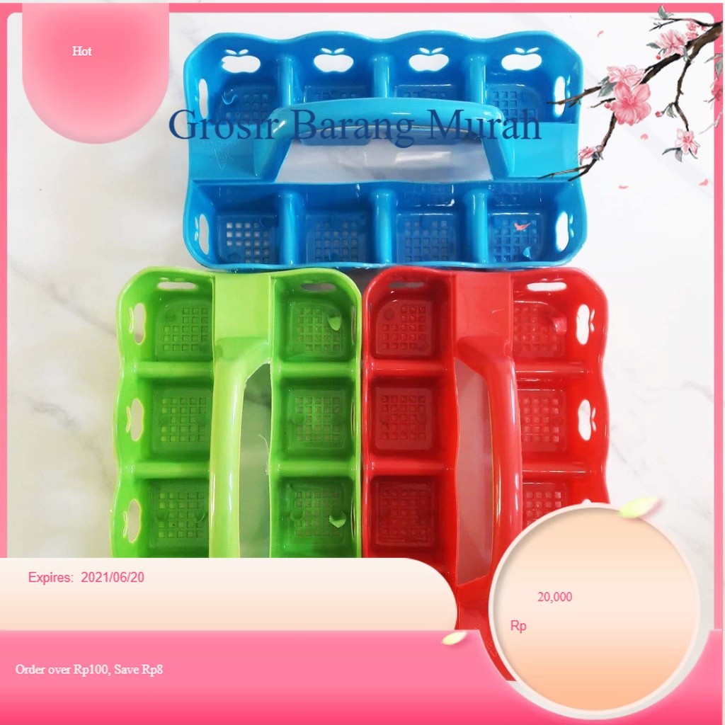 GBM RAK AQUA/ TEMPAT AQUA PLASTIK ISI 8/ tempat aqua gelas isi 8