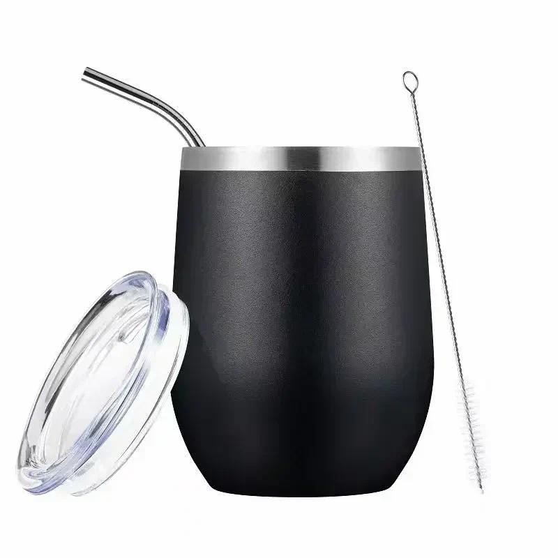 Yerba Mate Gourd Set Double-Wall Stainless Steel Mate Tea Cup and Bombilla Set Includes Yerba Mate G