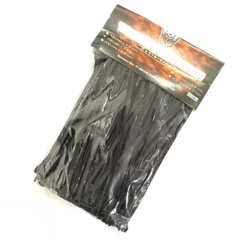 

TERBARU DAN TERHEMAT KABEL TIES TALI TIES CABLE TALI SROT SEROT PENGIKAT 15CM TRANSFORMERS