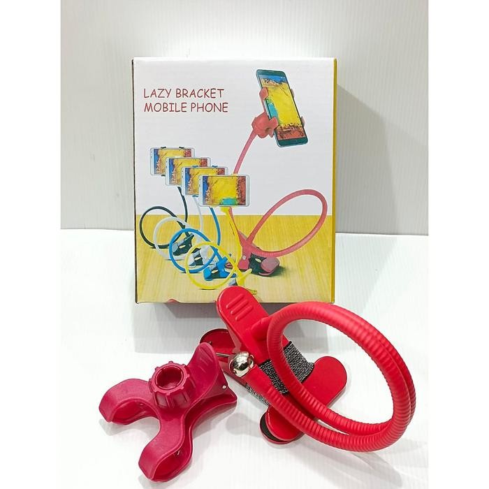 DIKARA Lazypod Besi Jepit 360 Degree Flexible - RED