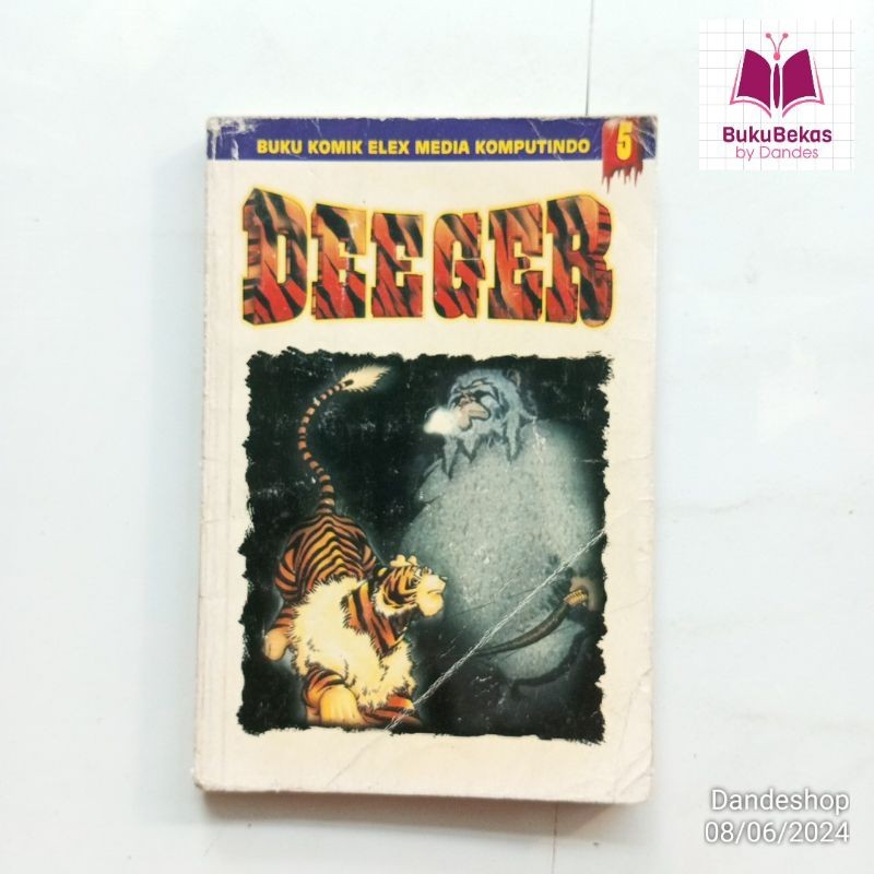 Deeger by Park Young Chul - Komik Bekas Preloved Original Dee Ger