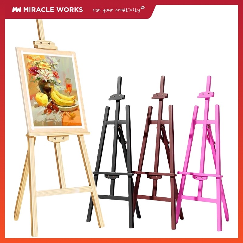 

MW Stand frame foto prewedding besar / stand bingkai kayu / stand lukisan / stand kanvas lukis