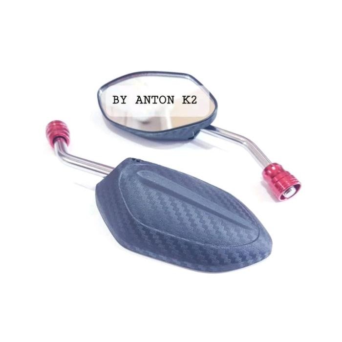 KACA SPION MOTOR/SPION VARIASI MOTIF CARBON WARNA MOTOR JUPITER Z/JUPITER MX/JUPITER MX NEW 135/JUPI